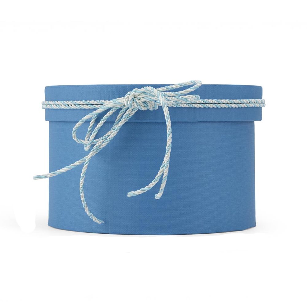 Χειροποίητο Χάρτινο Κουτί-Καπελιέρα, Τυρκουάζ, 15*10cm